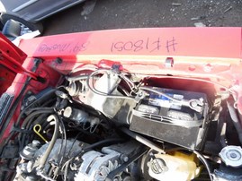 1989 FORD MUSTANG LX RED CONV 2.3L AT F18051